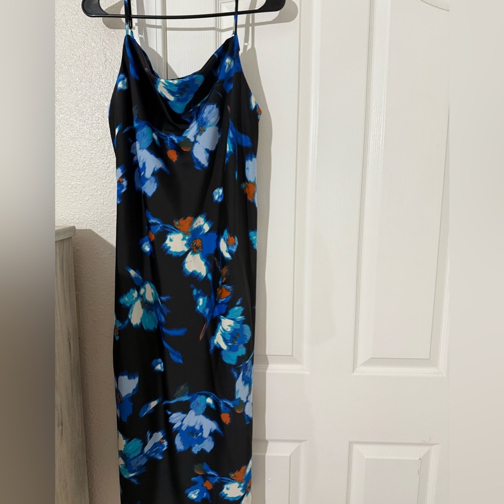 Floral Sleeveless Maxi Dress